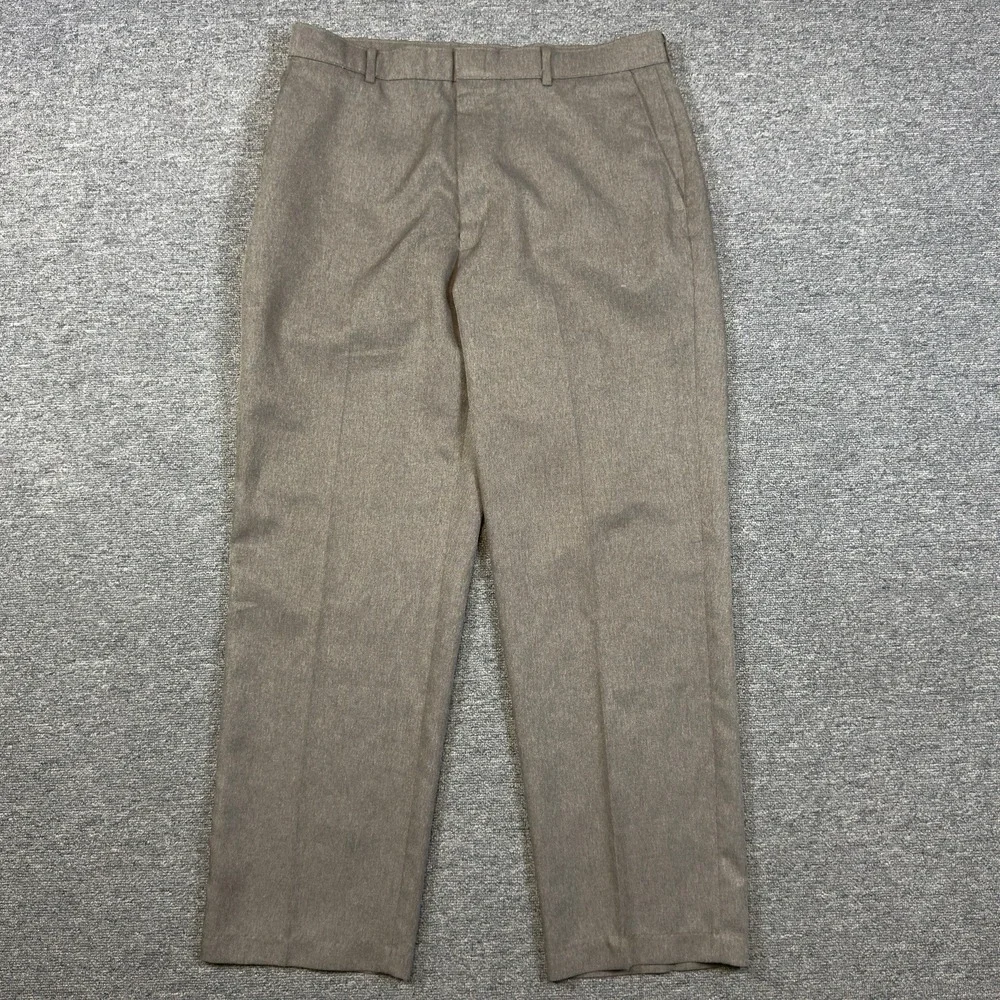 Vintage Levi Strauss Co. Brown Action Slacks Pants Men's 36x30 Dress Work Office